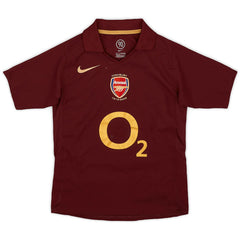 FABREGAS #15 Retro Arsenal Home Jersey 2005/06