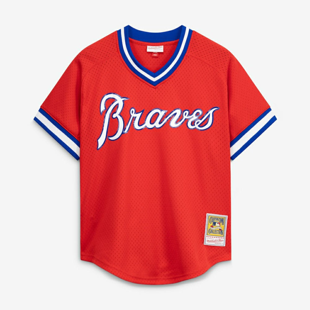 Dale Murphy Atlanta Braves Authentic Batting Practice Jersey Scarlet