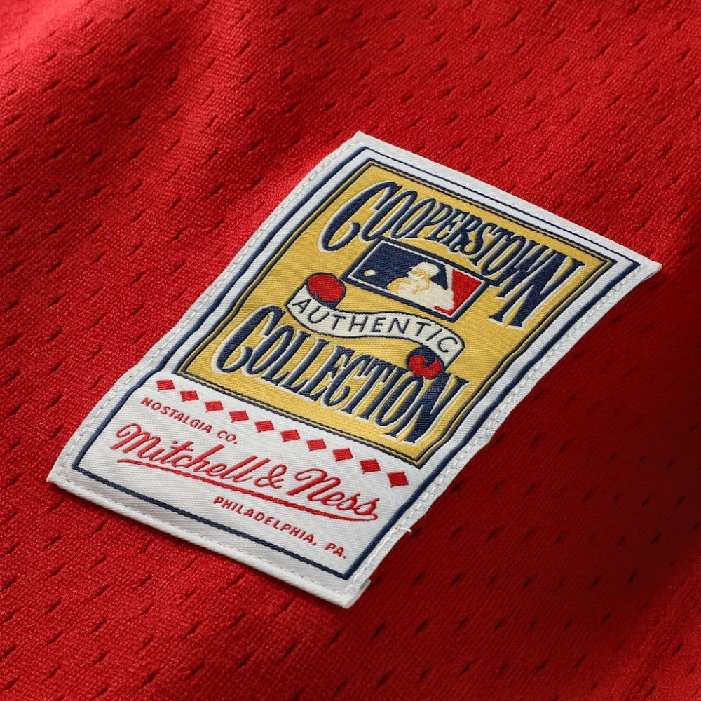 Johnny Bench Cincinnati Reds Authentic Batting Practice Jersey Scarlet