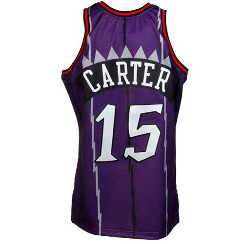 Vince Carter Toronto Raptors 1998/99 Throwback Authentic Jersey - Purple outlet