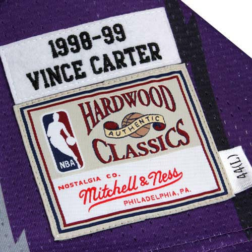Vince Carter Toronto Raptors 1998/99 Throwback Authentic Jersey - Purple outlet