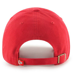 '47 Brand Kansas City Chiefs Clean Up Adjustable Hat - Red for sale