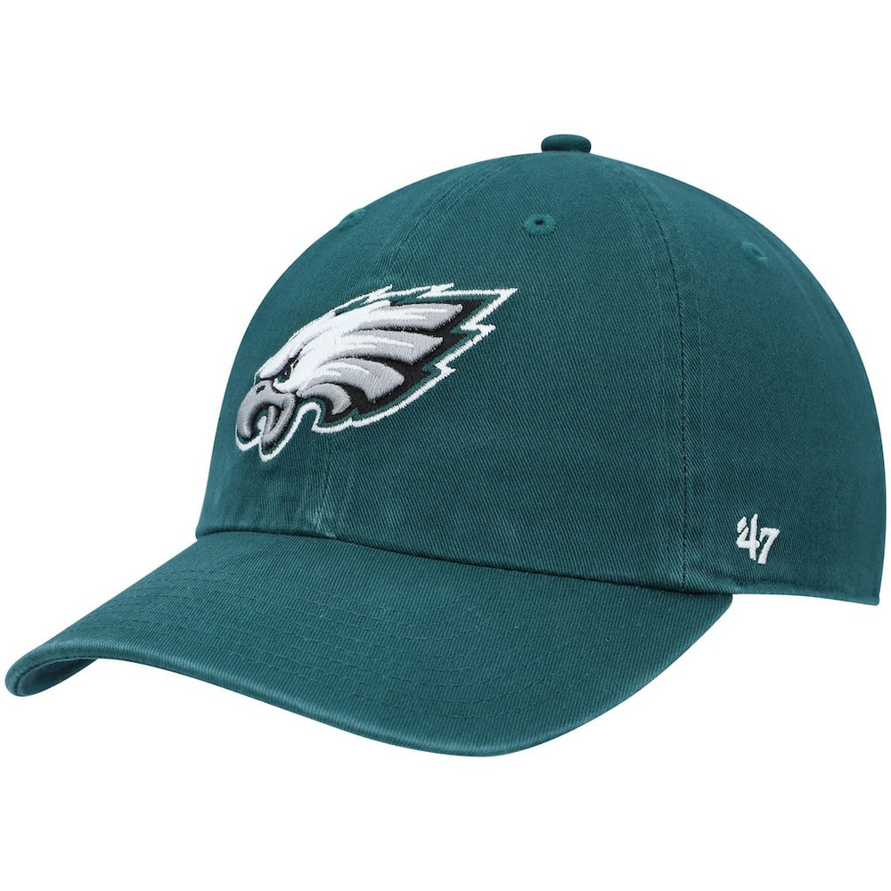 Philadelphia Eagles '47 Brand Cleanup Adjustable Hat - Midnight Green sale