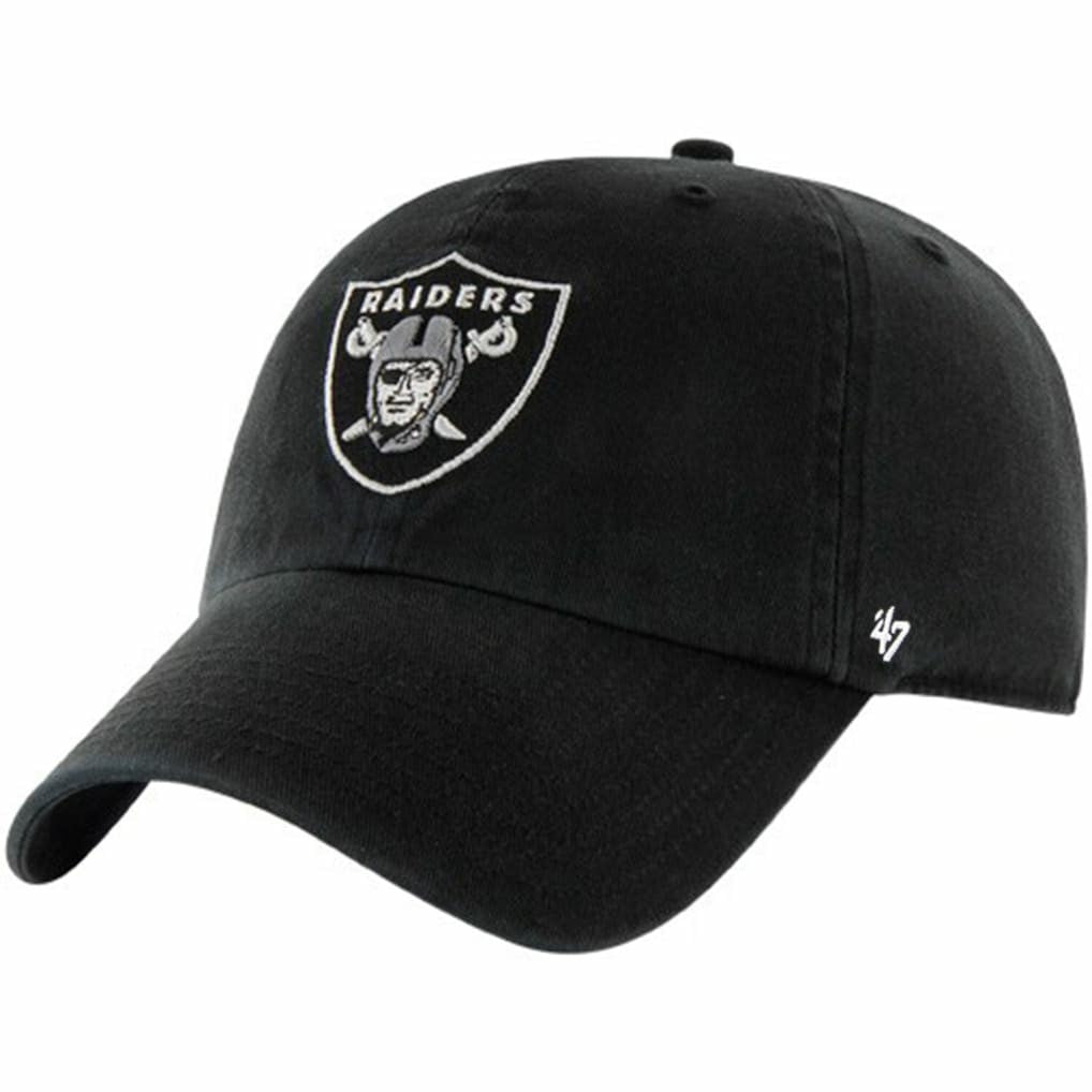 Las Vegas Raiders '47 Brand Cleanup Adjustable Hat - Black cheap