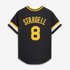 Willie Stargell Pittsburgh Pirates Authentic Batting Practice Jersey Black