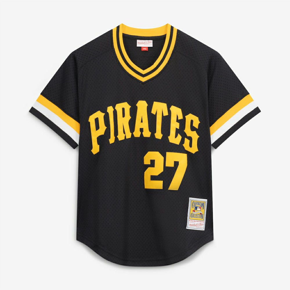 Kent Tekulve Pittsburgh Pirates Authentic Batting Practice Jersey Black