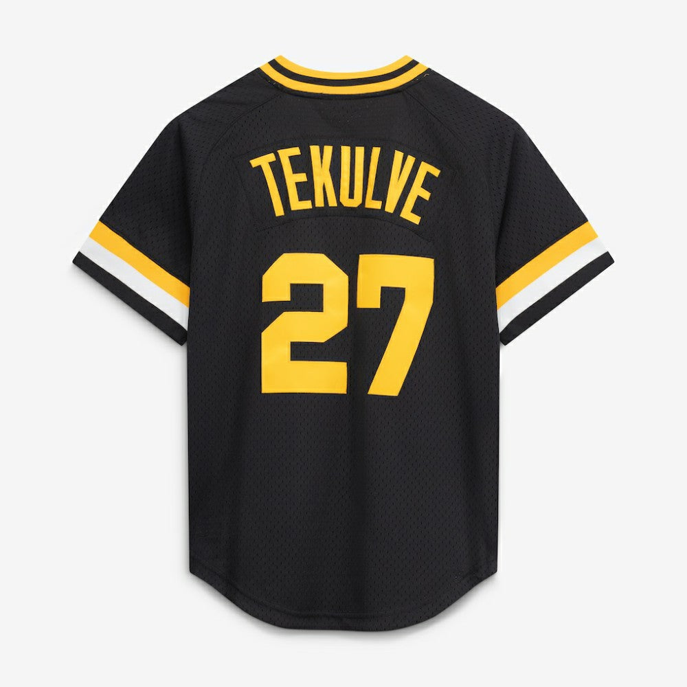 Kent Tekulve Pittsburgh Pirates Authentic Batting Practice Jersey Black