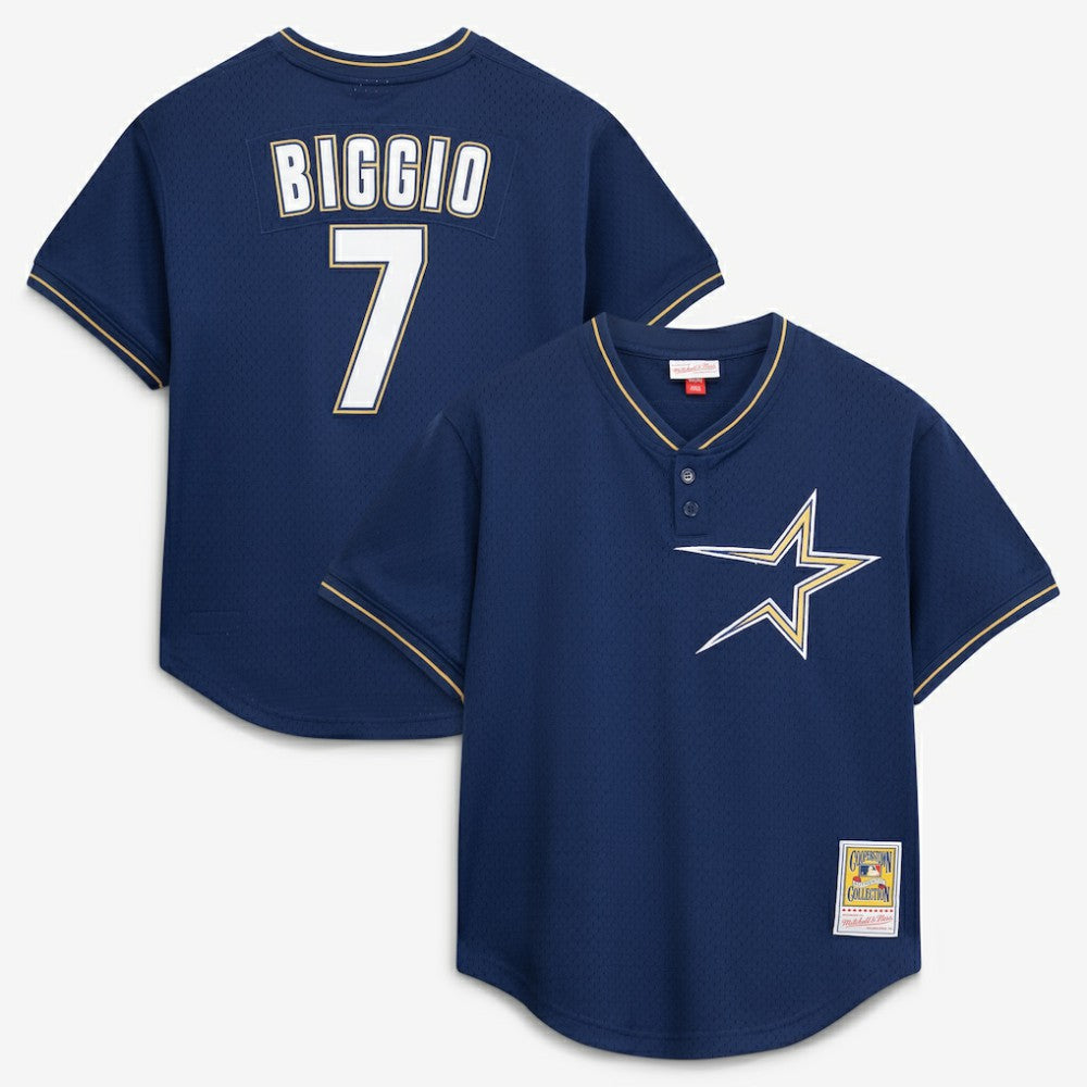 Craig Biggio Houston Astros Authentic Batting Practice Jersey Navy