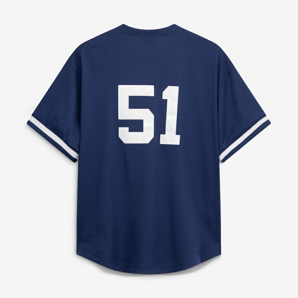 Bernie Williams New York Yankees Authentic Batting Practice Jersey Navy
