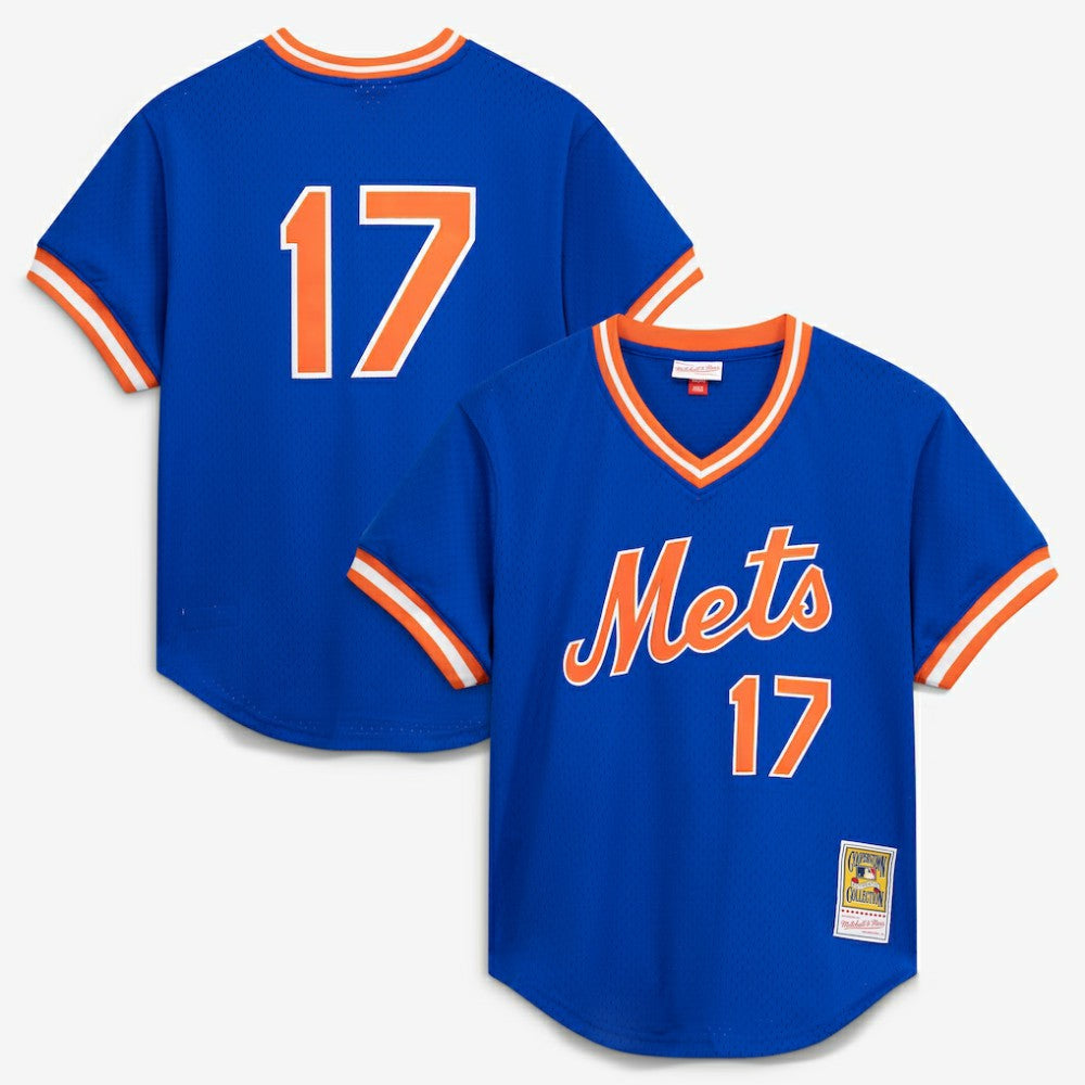 Keith Hernandez New York Mets Authentic Batting Practice Jersey Royal