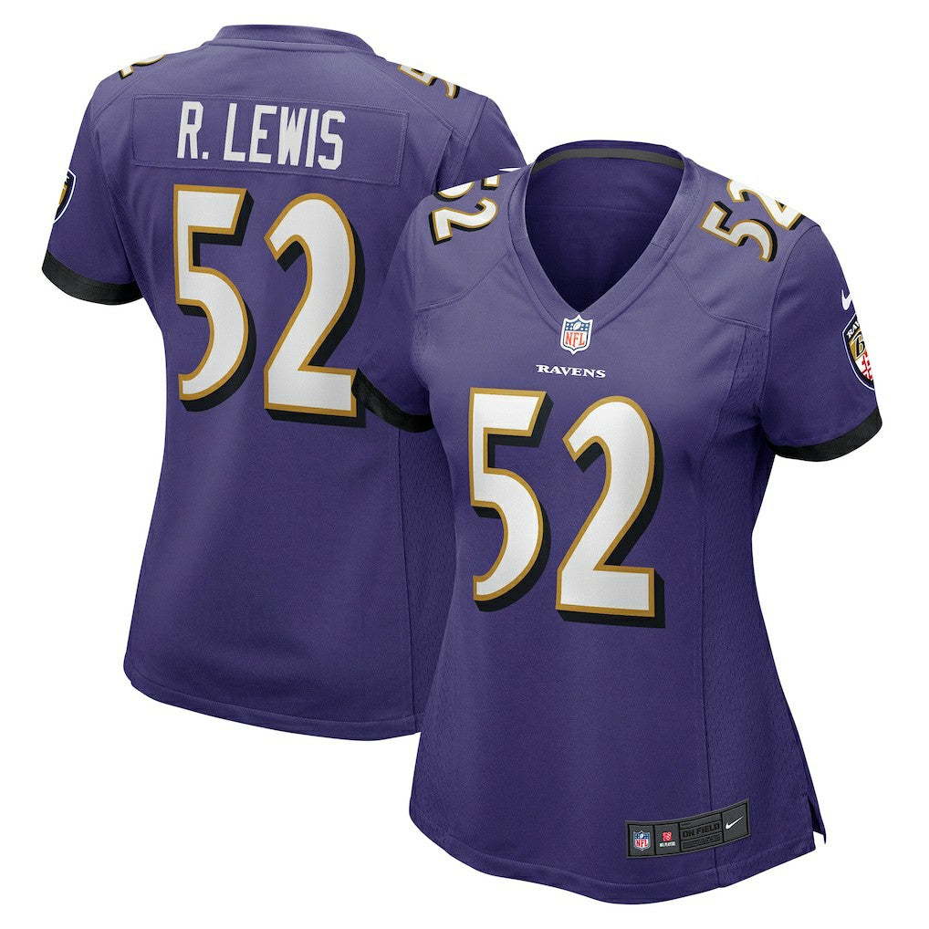 Ray Lewis Baltimore Ravens Women's Game Jersey - Purple discount
