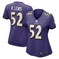 Ray Lewis Baltimore Ravens Women's Game Jersey - Purple discount