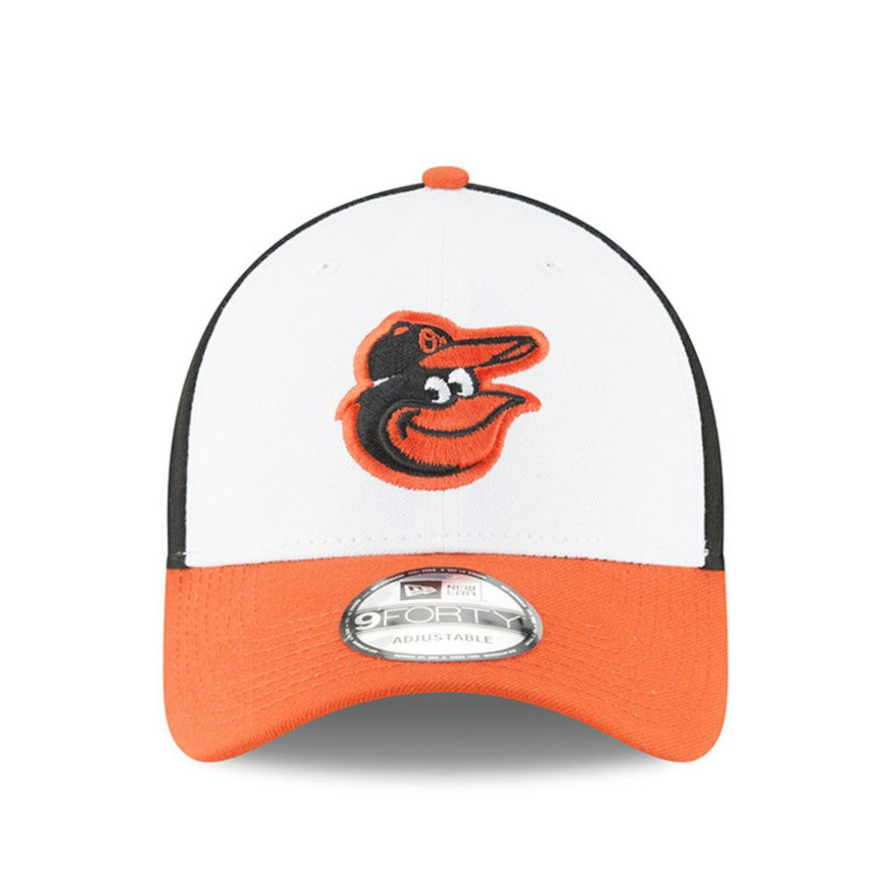 Baltimore Orioles Men's Logo League 9Forty Adjustable Hat White