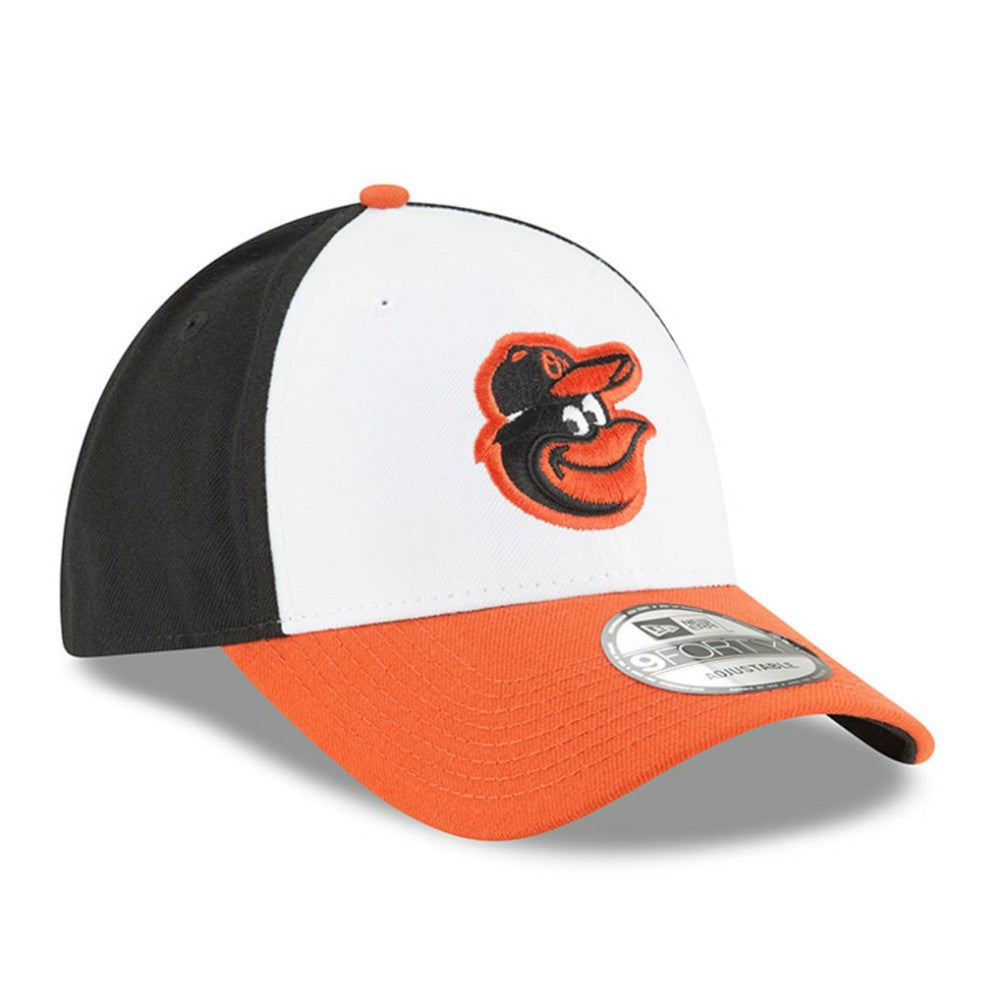 Baltimore Orioles Men's Logo League 9Forty Adjustable Hat White