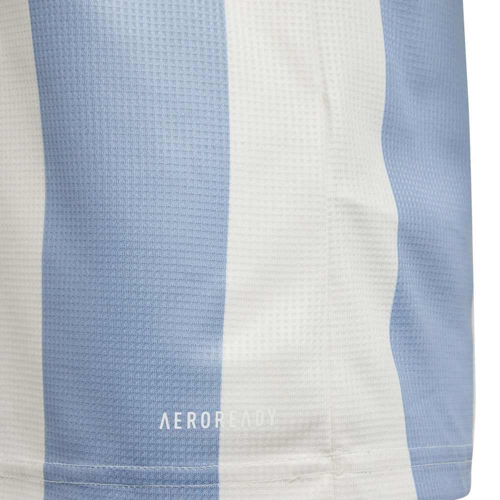 2025 Argentina Youth 50th Anniversary Stadium Soccer Jersey Ambient Sky / Cloud White