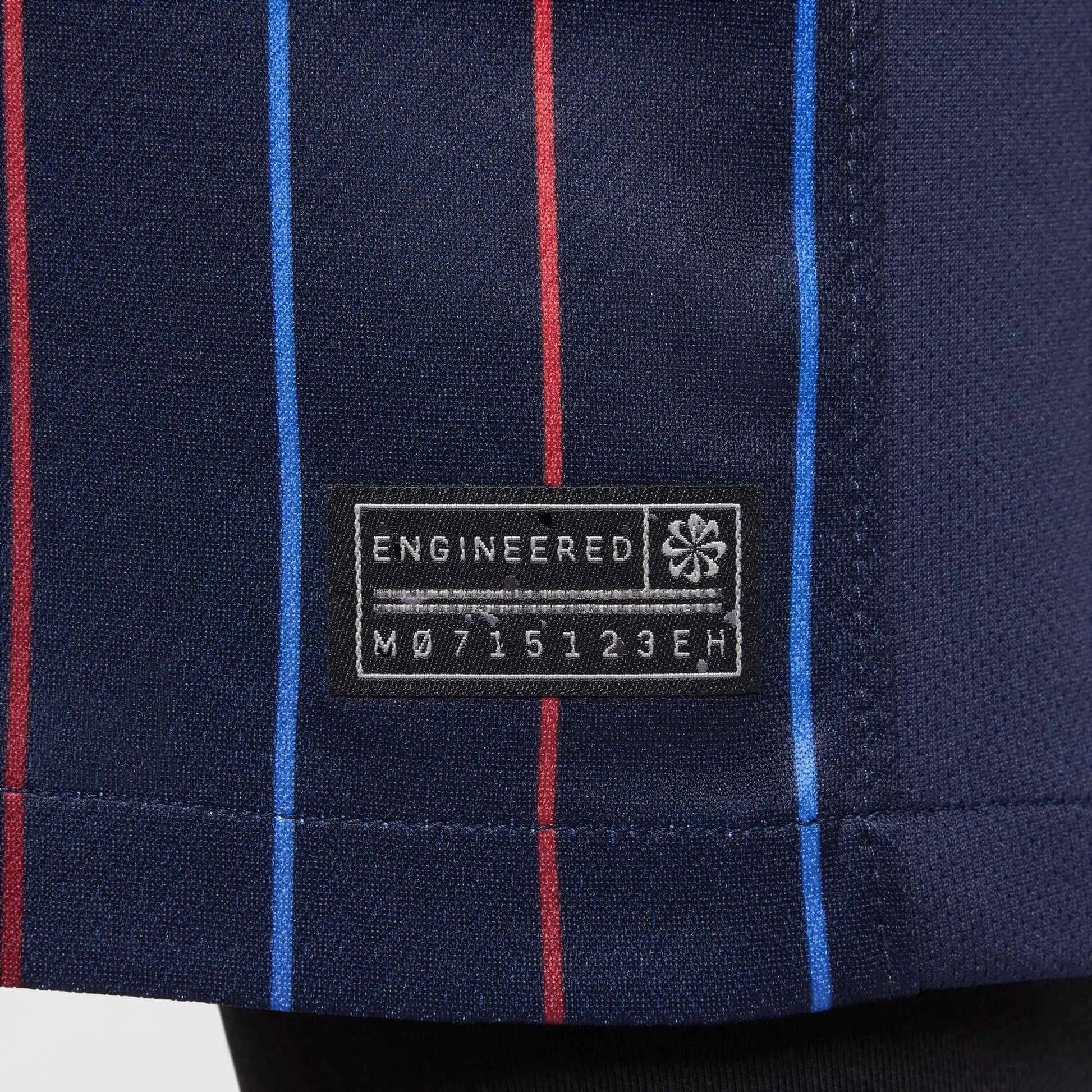2025 USA Youth Stadium Away Soccer Jersey Obsidian/Challenge Red