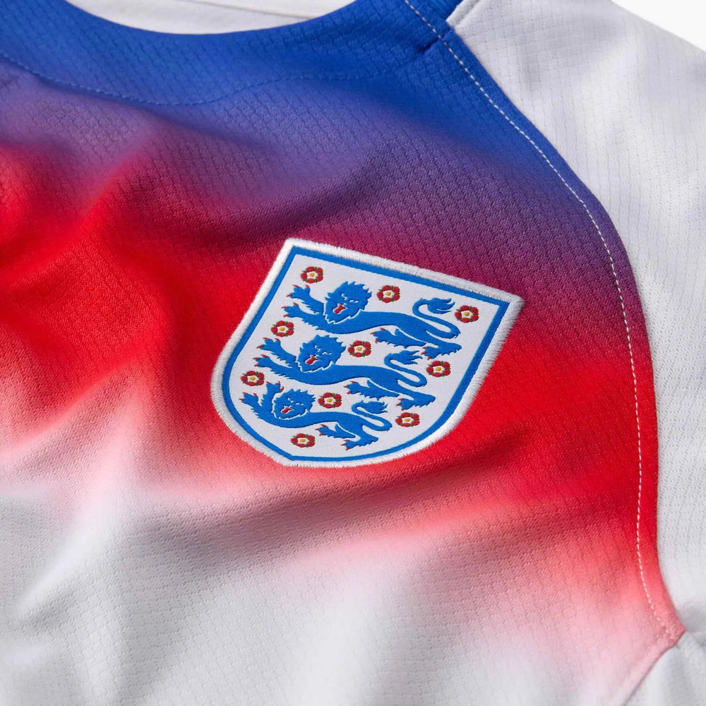 2025 England Women's Stadium Home Soccer Jersey Hyper Royal/White/White