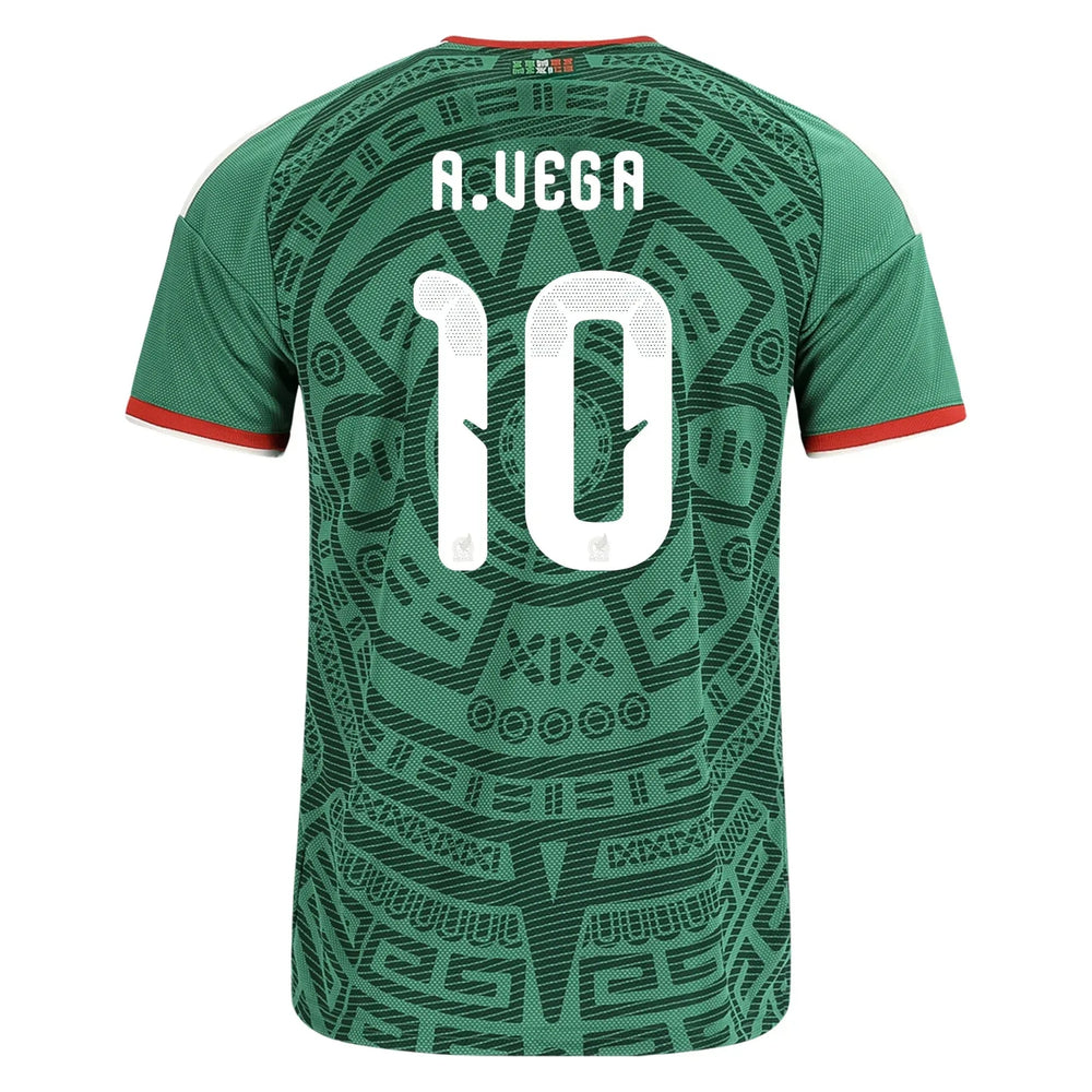 2026 Mexico Youth Stadium Home Soccer Jersey Bold Green