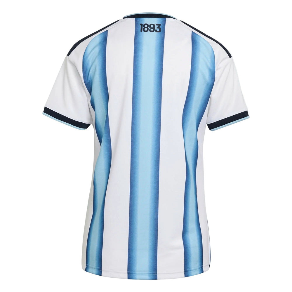 2026 Argentina Women's Stadium Home Soccer Jersey White / Icey Blue / Light Blue