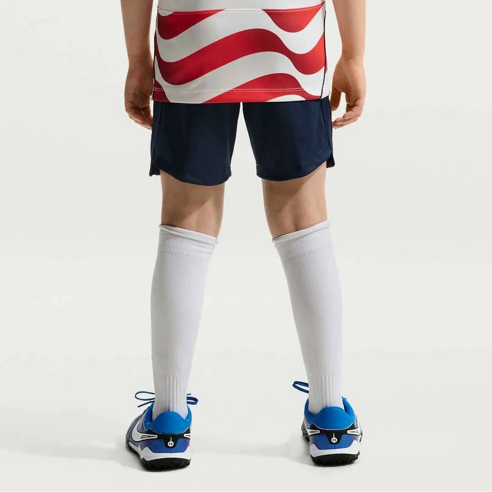 2026-27 USMNT Youth Stadium Home Shorts Midnight Navy/Sail