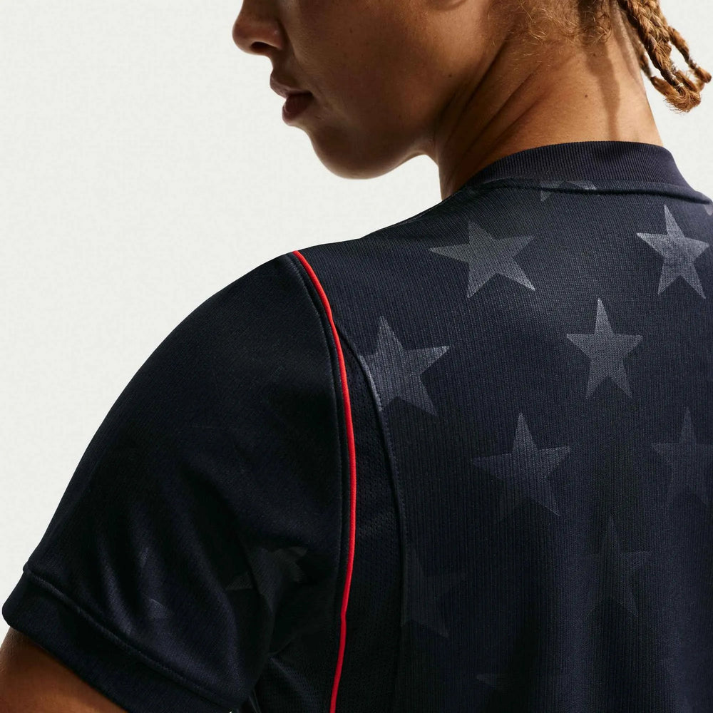 2026-27 USWNT Women's Stadium Away Soccer Jersey Dark Obsidian/Pure Platinum