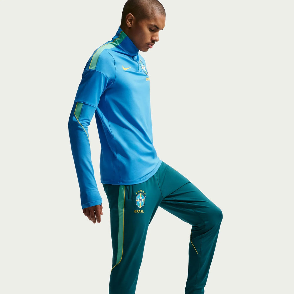 2026-27 Brazil Men's Strike KPZ Pants Geode Teal/Light Menta/Midwest Gold