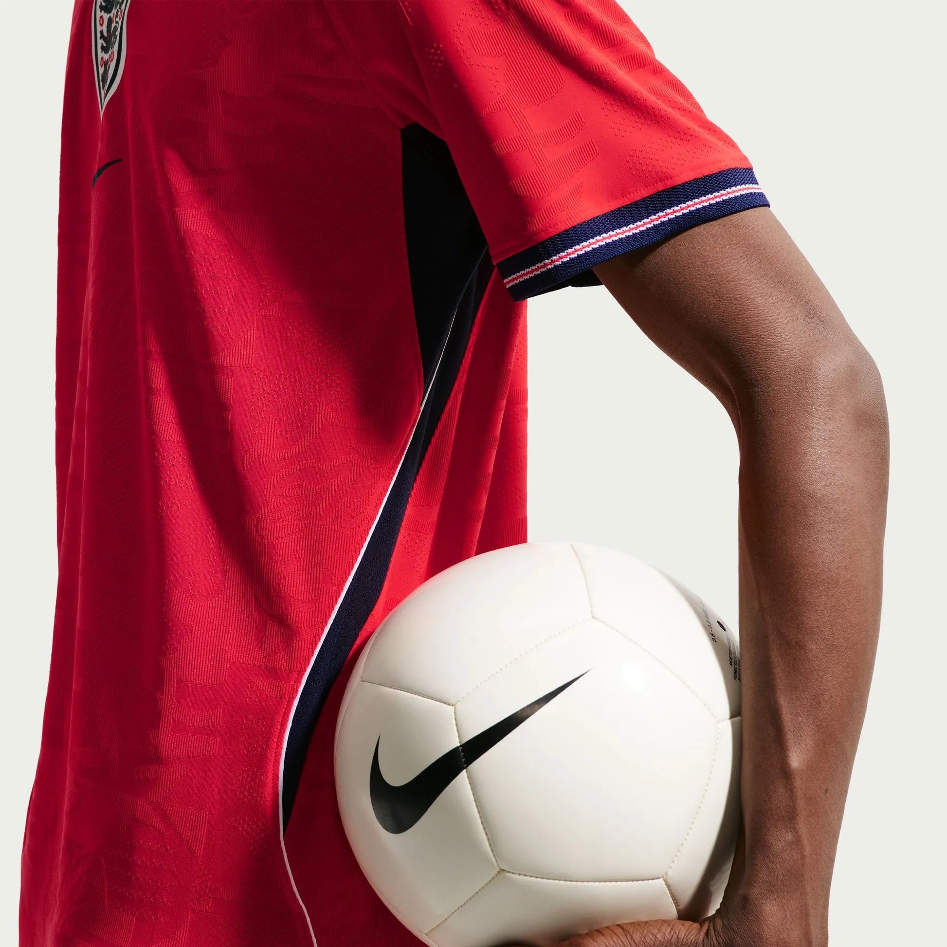 2026-27 England Men's Authentic Away Soccer Jersey Speed Red/Obsidian/White/Obsidian