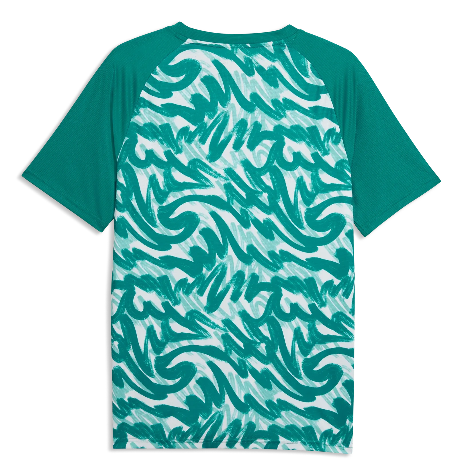 2026-27 Portugal Men's Pre-Match Soccer Jersey Green Lagoon-Ruby Shimmer