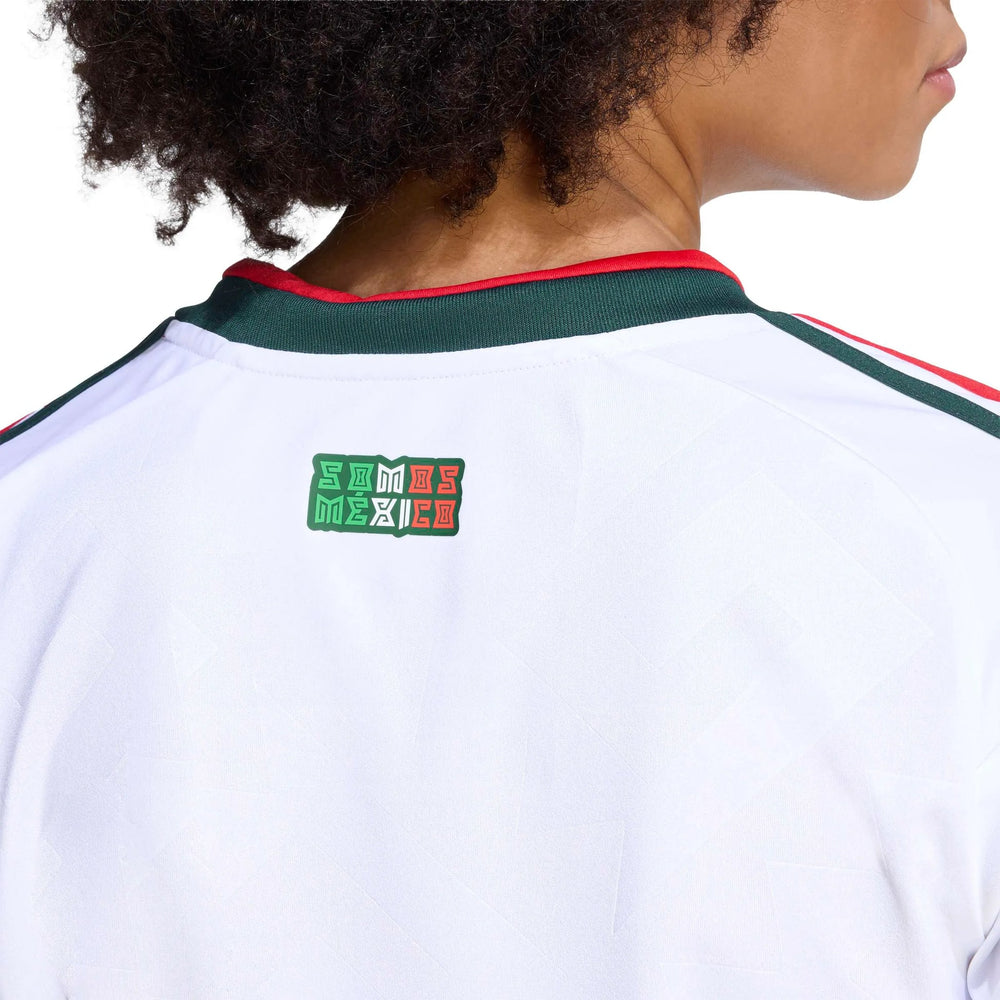 2026 Mexico Women's Stadium Away Cropped Soccer Jersey White