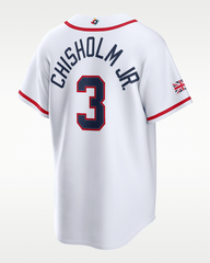 Jazz Chisholm Jr. Great Britain National Baseball Team 2026 World Baseball Classic Jersey