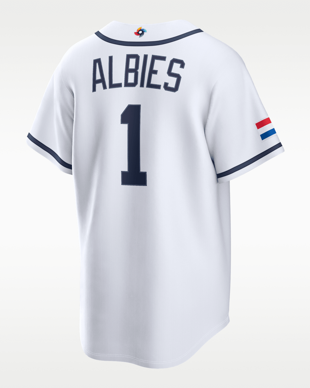 Ozzie Albies Netherlands National Baseball Team 2026 World Baseball Classic Jersey