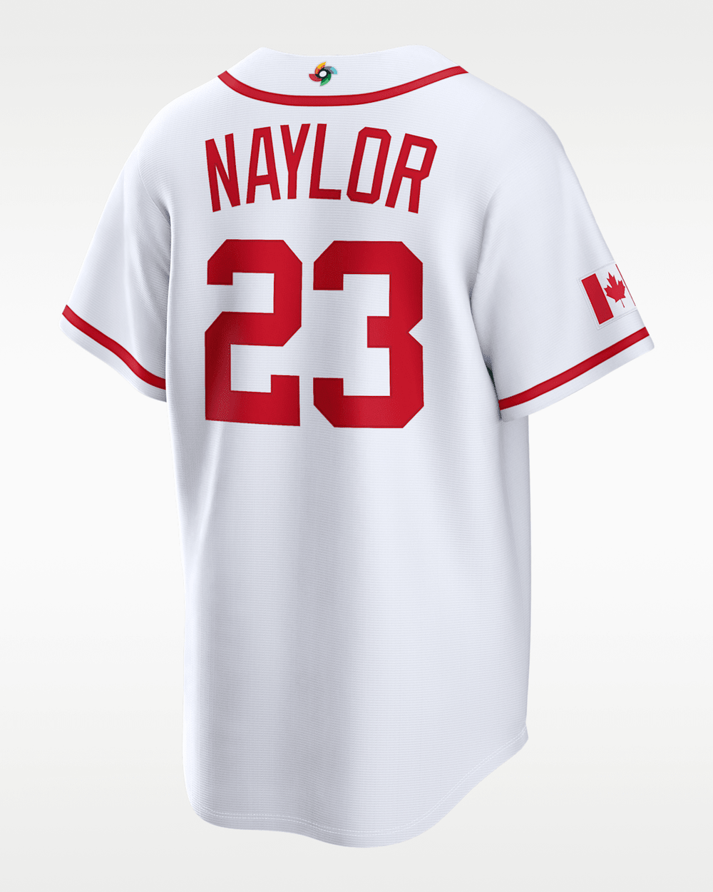 Bo Naylor Canada National Baseball Team 2026 World Baseball Classic Jersey