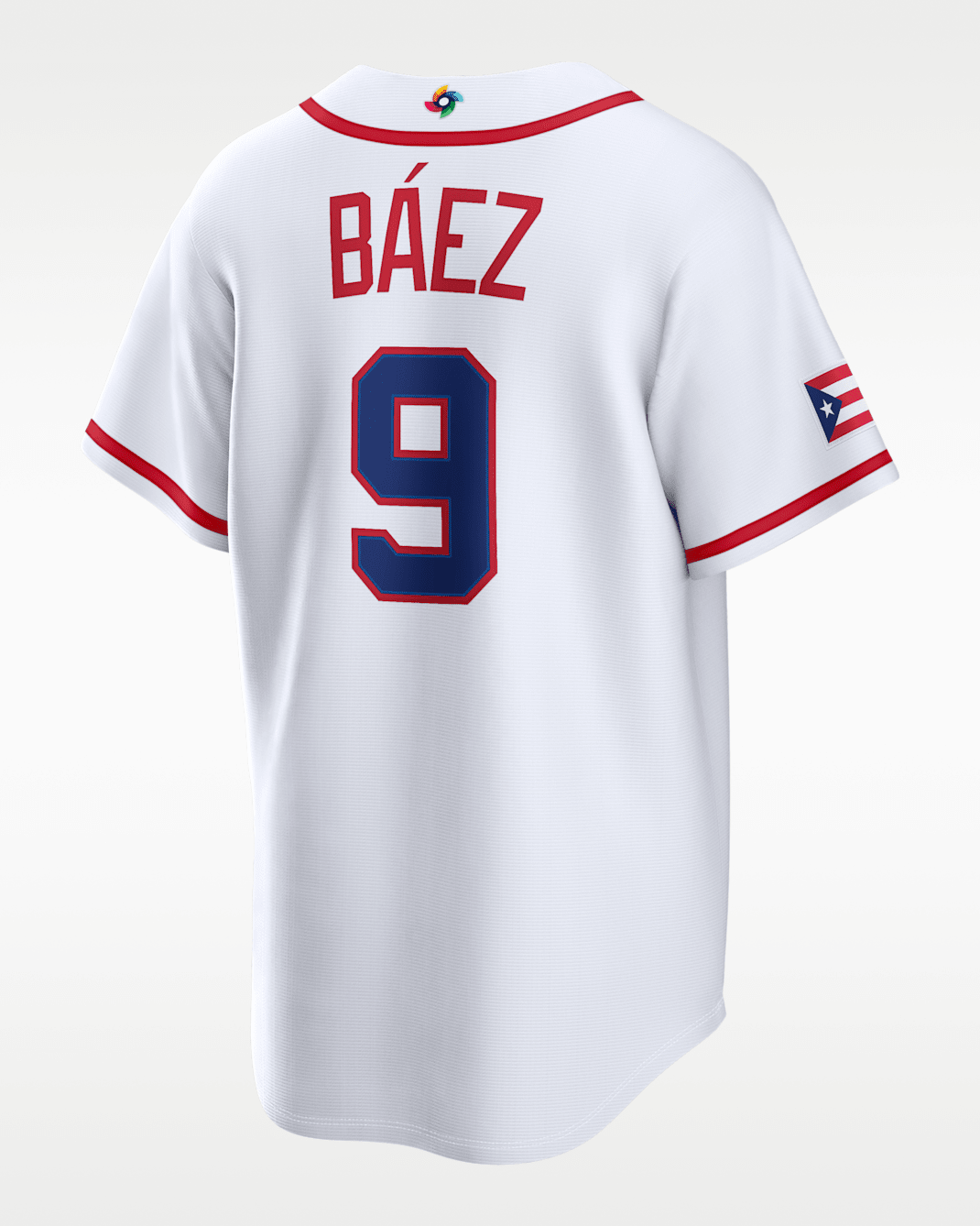 Javier Báez Puerto Rico National Baseball Team 2026 World Baseball Classic Jersey