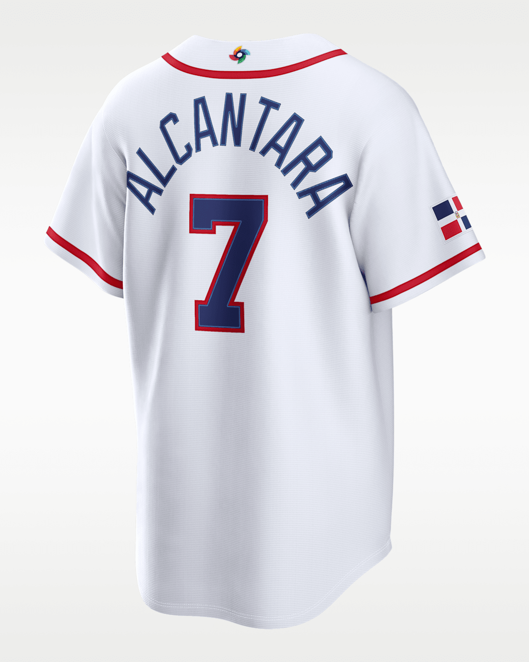 Sandy Alcantara Dominican Republic National Baseball Team 2026 World Baseball Classic Jersey