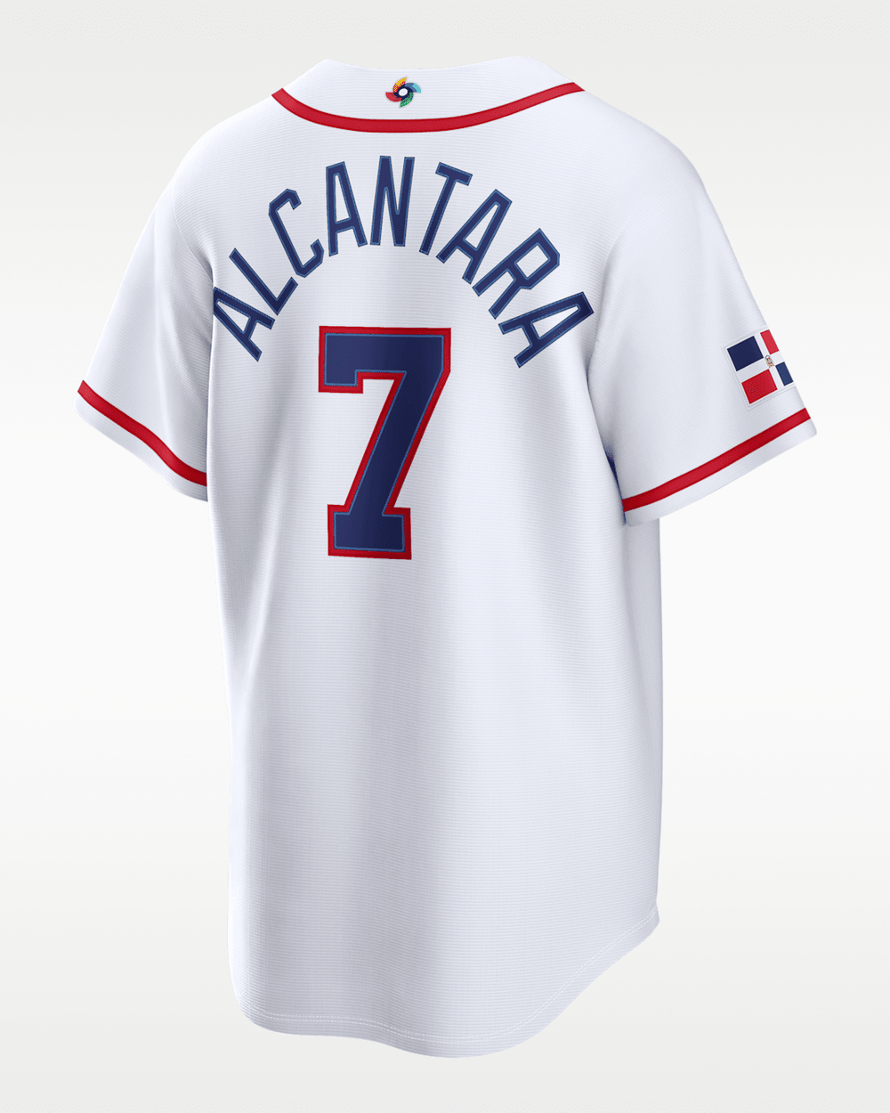 Sandy Alcantara Dominican Republic National Baseball Team 2026 World Baseball Classic Jersey