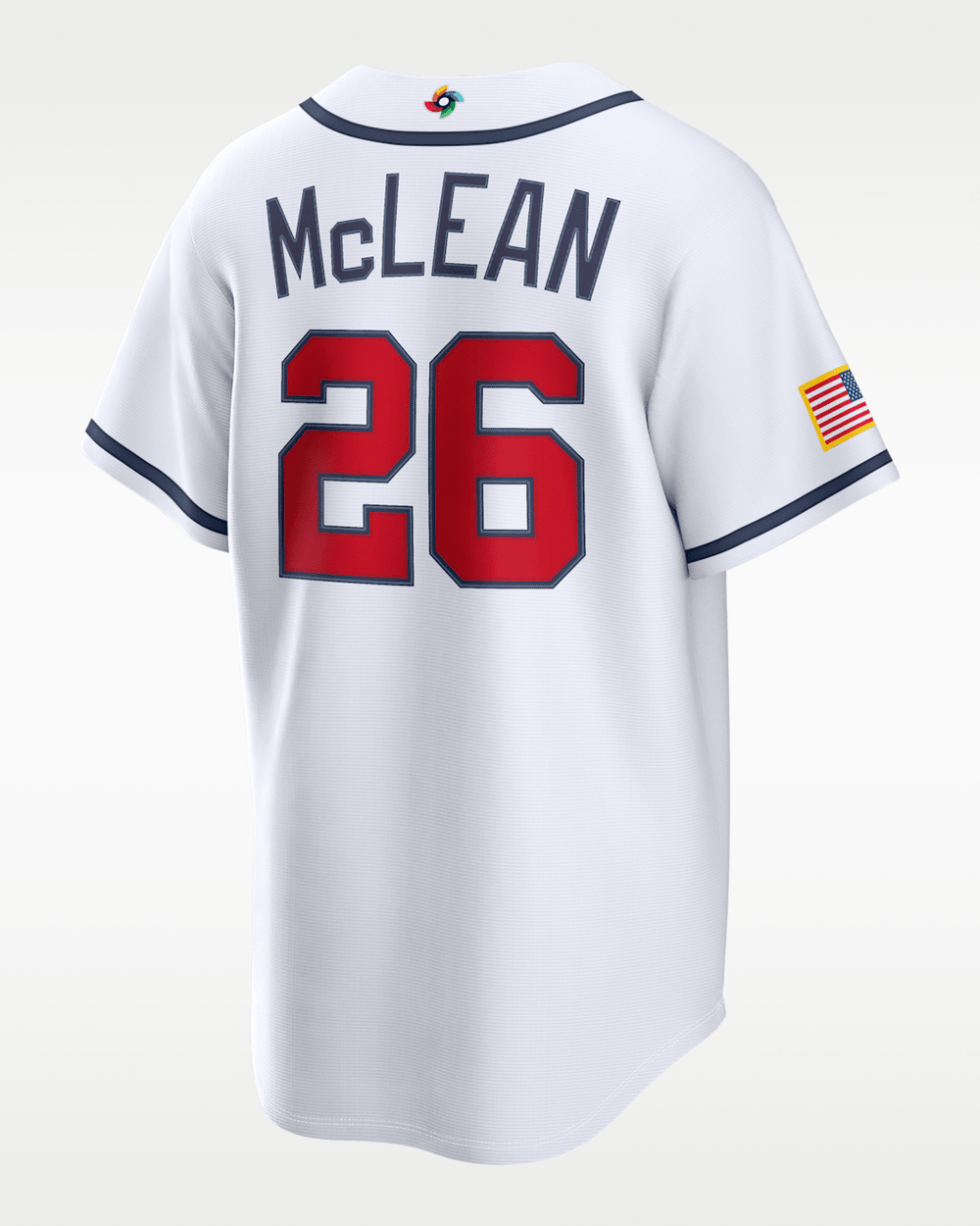 Nolan McLean USA Baseball 2026 World Baseball Classic Jersey